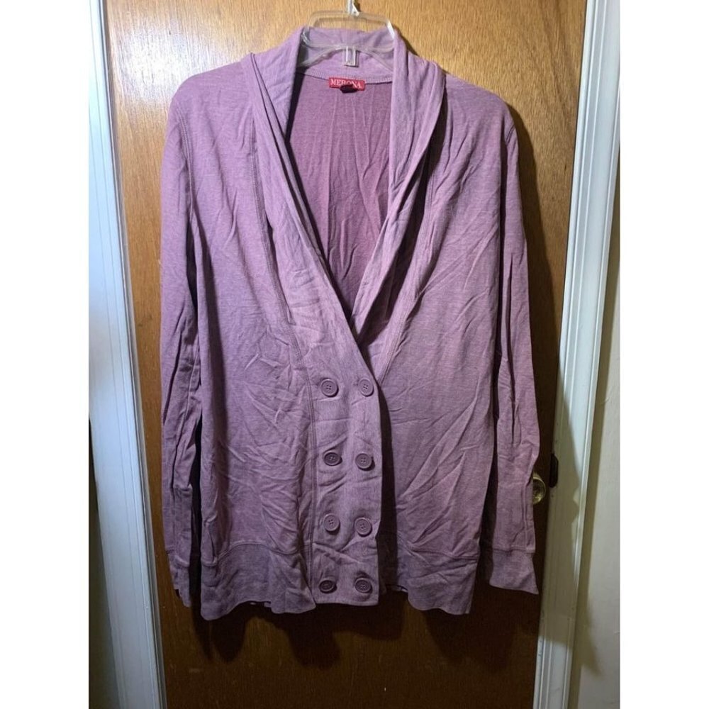 Merona Button Up Cardigan Size Large